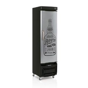 Cervejeira Gelopar 228 Litros Preto e Inox GRB-23E-GW-PR - 127 Volts