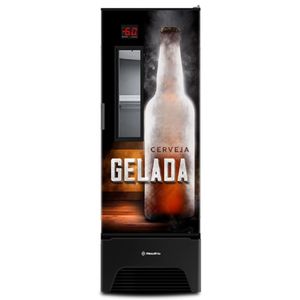 Cervejeira Metalfrio 526 Litros Preta VN50AF - 127 Volts