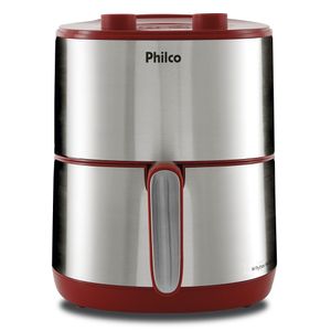 Fritadeira Philco Air Fry 4 Litros Redstone Vermelha PFR10VI - 220 Volts