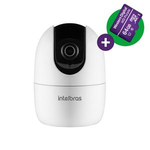 Câmera de Segurança Wi-Fi iM4 C com Micro SD de 32GB Compatível com Alexa e Controle por App - Intelbras