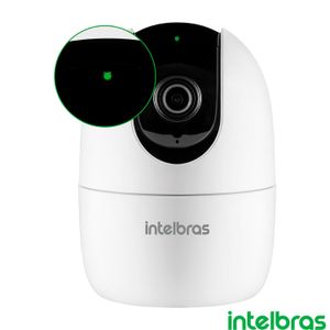 Câmera Interna Wi-Fi Full HD 360º Intelbras IM4 C Sensor De Movimento, Função Babá Eletrônica Compatível Alexa E Google