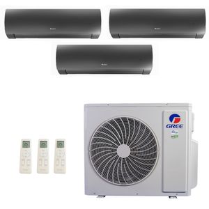 Ar-Condicionado Multi Split Inverter Gree 42.000 (2x Evap HW 18.000 + 1x Evap HW 24.000) Quente/Frio 220V