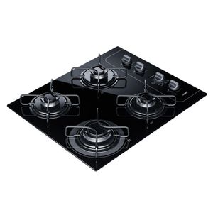 Cooktop Consul Facilite 4 Bocas Vidro Preto Bivolt CD060AE