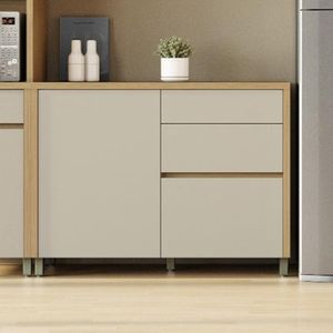 Balcão Nesher Condessa em MDF com 1 Porta e 3 Gavetas - 120cm de largura