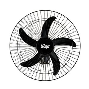 Ventilador Parede WAP Rajada Pro 60cm 5 Pás Preto Bivolt FW006661