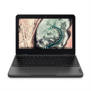 Chromebook Lenovo 100e Gen 3 Intel Celeron N4500 4GB 32GB eMMC Google Chrome 11.6" Antirreflexo 82V00008BR Preto