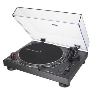 Toca-discos Audio-Technica AT-LP120XUSB-BK DirectDrive Preto