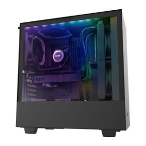 Gabinete Gamer NZXT H510i Mid Tower ATX RGB Lateral Vidro - Preto Fosco CA-H510i-B1