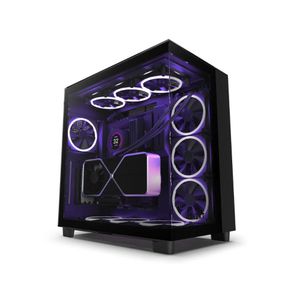 Gabinete Gamer NZXT H9 Elite Mid Tower CM-H91EB-01 Superior, Lateral e Frontal Vidro Preto (Fosco)