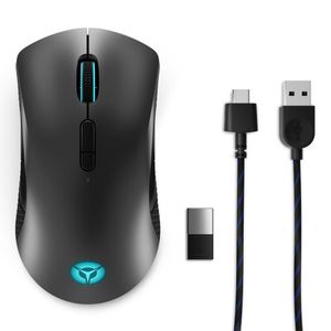 Mouse Lenovo Gamer Legion M600 sem fio Preto