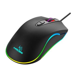 Mouse Gamer c/ Fio Kross Gungnir USB 4800 DPI Preto KE-MG125