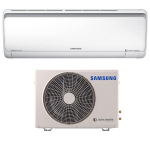 Ar Condicionado Split Inverter Samsung com 9.000 BTUs, Quente e Frio, Branco - AR09MSSPBGMNAZ