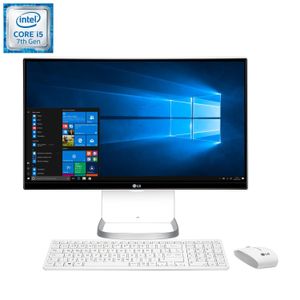 Computador All-In-One LG, Intel Core i5 - 7200U, 8GB, 1TB, Tela 23,8 e Intel HD Graphics 500 - 24V575-G.BH33P1