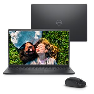 Notebook Dell Inspiron I15-I120K-U15M 15.6" Full HD 12ª Geração Intel Core i3 8GB 512GB SSD Linux Preto