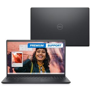 Notebook Dell Inspiron I15-I1300-M30PS 15.6" Full HD 13ªGen Intel Core i5 8GB 512GB SSD W11 Preto Carbono PremiumSupport