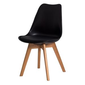 Cadeira Leda Saarinen Design Preta