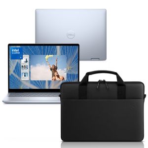 Notebook 2 em 1 Dell Inspiron 2IN1-I120U-M15C 14" FHD+ Touch Intel® Core™ 5 120U 8GB 512GB SSD W11 + Capa EcoLoop 14"