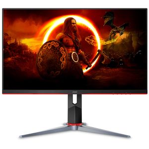 Monitor Gamer AOC HERO QUAD 1440p QHD 155hz 1ms Preto e Vermelho - Q27G2