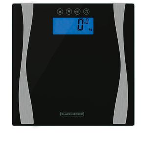 Balança Eletrônica Black & Decker com Bioimpedância e Capacidade de 180 Kg - BK60-BR