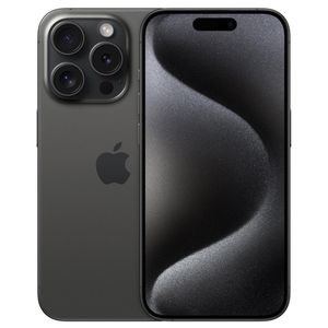 iPhone 15 Pro Apple (256GB) Titânio Preto, Tela de 6,1", 5G e Câmera de 48MP