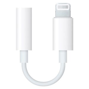 Adaptador Lightning para Fone de Ouvido de iPhone e iPad Branco - Apple - MMX62BZ/A