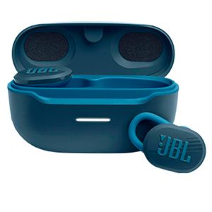 Fone de Ouvido Bluetooth JBL Endurance Race TWS Azul até 30h de Bateria, à Prova D´água e Resistente à Poeira IP67