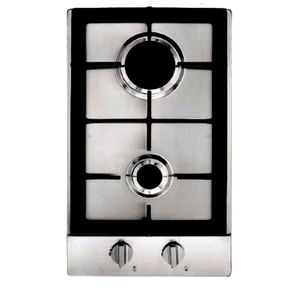 Cooktop Dominó à Gás Cuisinart com 02 Bocas com Acendimento Superautomático Inox - 4092740113