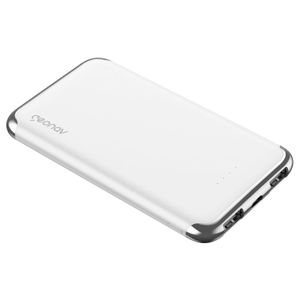 Carregador Power Bank Portátil Universal USB-A 6.000 Mah Branco - Geonav - PB6kWT