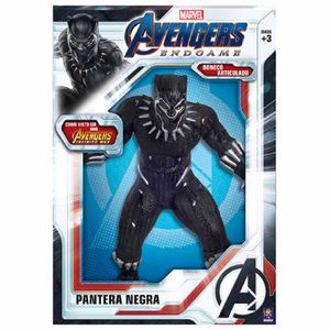 Boneco Pantera Negra Marvel - 568 - Mimo Toys