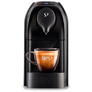 Cafeteira Espresso Passione Preta Automática - TRES 3 Corações