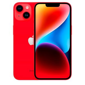 iPhone 14 Apple (256GB) Red, Tela de 6,1", 5G e Câmera de 12MP