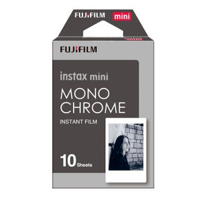 Filme Fujifilm Instax Mini Monochrome 10 Fotos, 54 X 86 mm, ISO 800