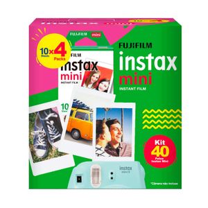 Filme Fujifilm Instax Mini Branco 40 Fotos, 54 X 86 mm, ISO 800