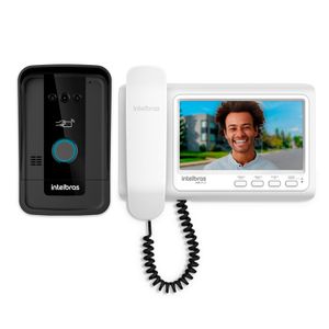 Videoporteiro com Monofone IVR 7 ID Branco Intelbras