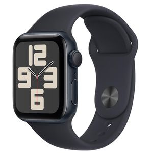 Apple Watch SE (GPS 40 mm) Caixa Meia-Noite de Alumínio Pulseira Esportiva Meia-noite – PM