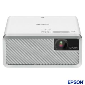 Projetor Epson 3LCD Laser Conexão HDMI, Bluetooth e USB Branco - EF-100