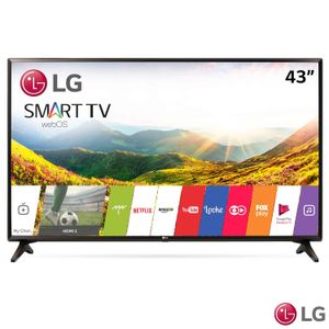 Smart TV LG LED Full HD 43? com Time Machine Ready, webOS 3.5, Quick Access e Wi-Fi - 43LJ5550