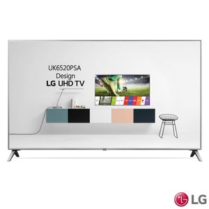 Smart TV 4K LG LED 50´´, Upscaler 4K, Sound Sync e Wi-Fi - 50UK6520PSA