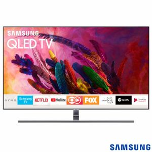 Smart TV 4K Samsung QLED 2018 UHD 65? com Modo Ambiente, One Connect, Tela de Pontos Quânticos e Wi-Fi - QN65Q7FNAG