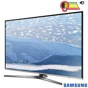 Smart TV 4K Samsung LED 49? com HDR Premium, One Control e Wi-Fi - UN49KU6450GXZD