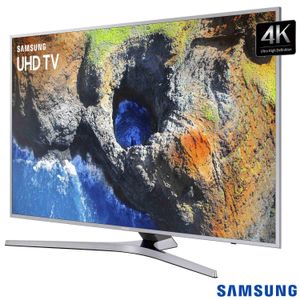 Smart TV 4K Samsung LED 55? com Smart Tizen e Wi-Fi - UN55MU6400GXZD