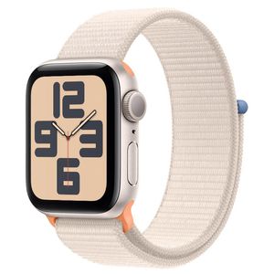 Apple Watch SE (GPS 44 mm) Caixa Estelar de Alumínio Pulseira Loop Esportiva Estelar