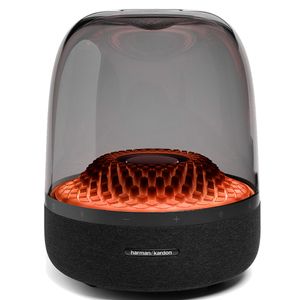 Harman Kardon Aura 4: Som 360°, Design Elegante, Conectividade Avançada e Bateria de Longa Duração 100W Preto