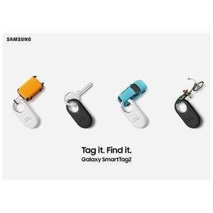 Galaxy SmartTag2 Branco e Preto (Pacote com 4 unidades) Samsung - EIT5600KW