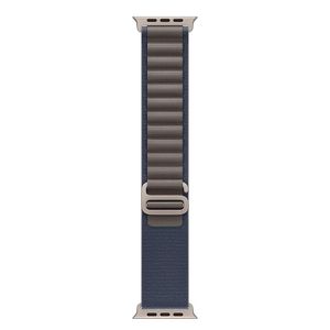 Pulseira Loop Alpina para Apple Watch 49 mm em Poliéster e Elastano Azul P - MT5J3AM/A