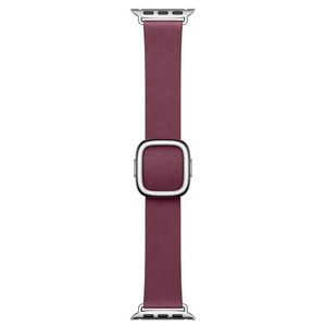 Pulseira com Fecho Moderno para Apple Watch 41 mm em Poliéster Vermelho-amora P - MUH73AM/A