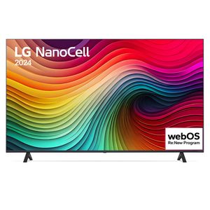 Smart TV 4K NanoCell 50" Polegadas Processador α5 Ger7 AI, Alexa, Controle Smart Magic e Wi-Fi - 50NANO80TSA