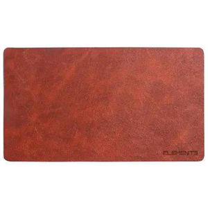 Desk Pad em Couro Marrom - Elements