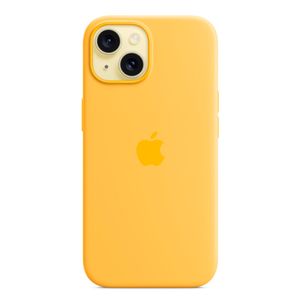 Capa para iPhone 15 com MagSafe em Silicone Solar - Apple - MWNA3ZM/A