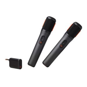 Microfone sem Fio JBL Bateria com Duração de Até 20 horas, Conexão Simples, Receptor UHF de Canal Duplo